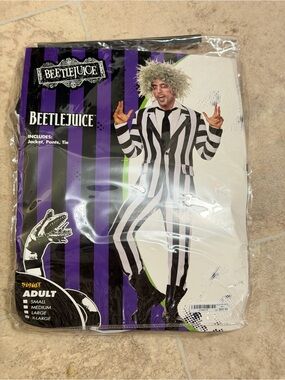 Adult Beetlejuice Costume XL